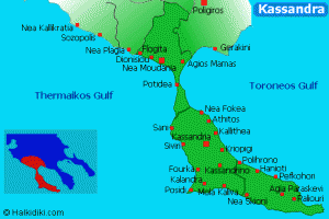 Kasandra mapa Royal Travel Jagodina
