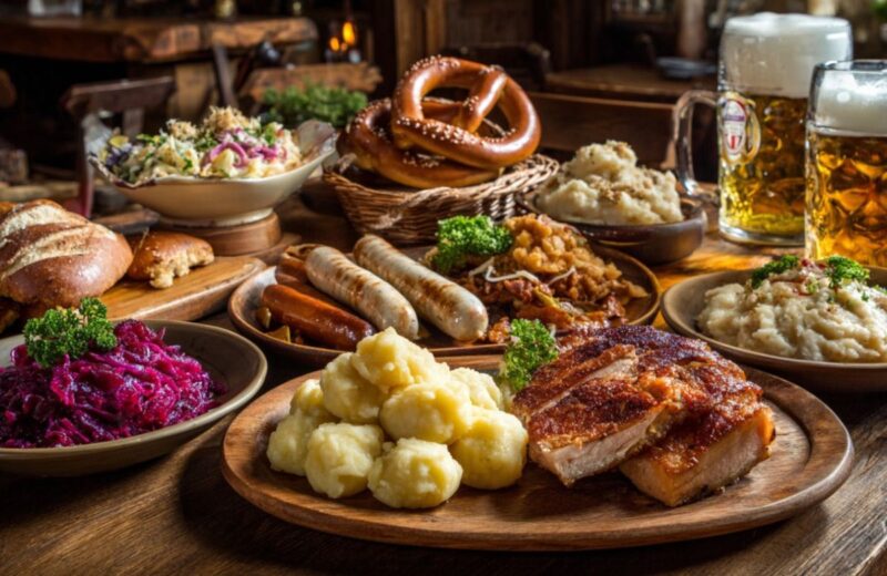 Nemačka kuhinja spaja tradiciju i inovaciju kroz klasična jela, moderne ukuse i regionalne specijalitete.
