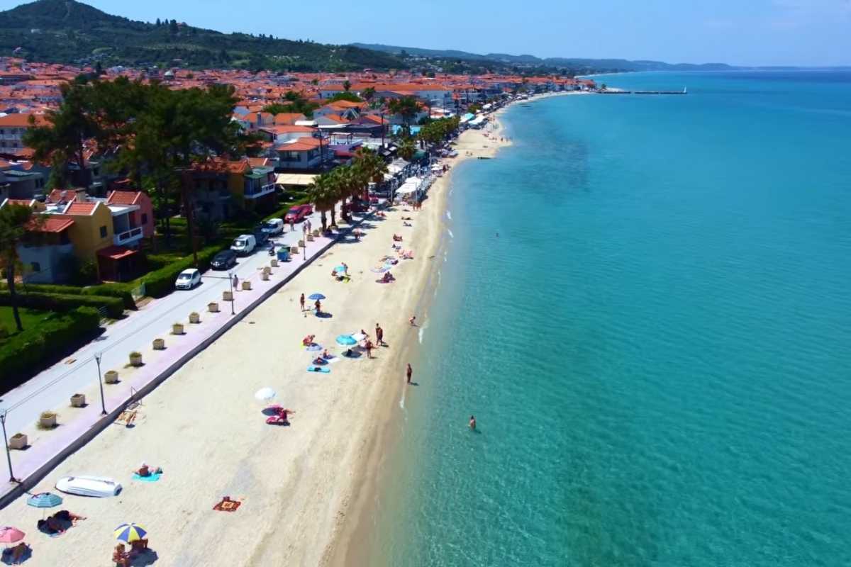 plaža na Pefkohoriju
